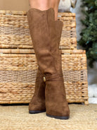 Amelia Boots - Chocolate-350 SHOES-Fortune Dynamic-Heathered Boho Boutique, Women's Fashion and Accessories in Palmetto, FL