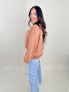 RESTOCK : Reversible In a Twist Top-120 Long Sleeve Tops-Pol-Heathered Boho Boutique, Women's Fashion and Accessories in Palmetto, FL