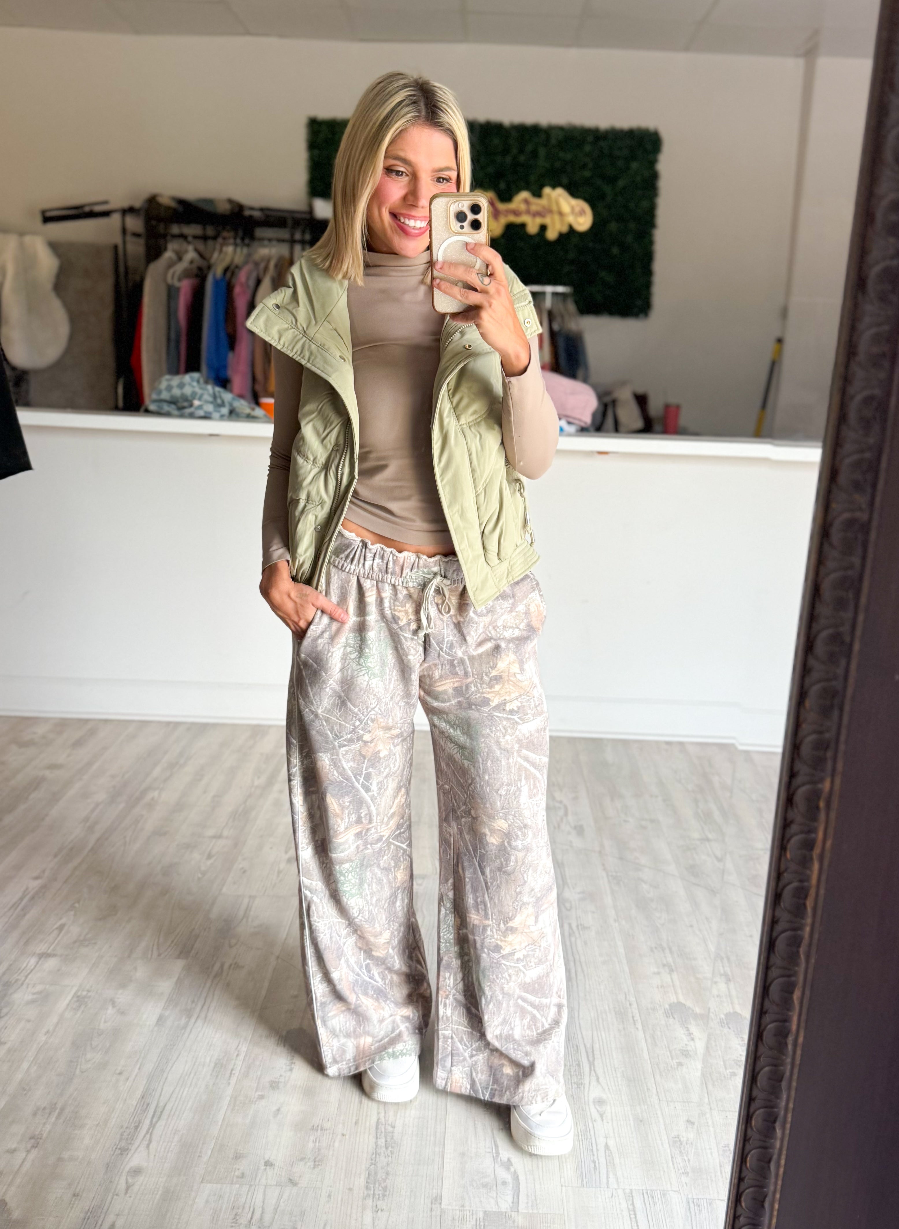 In the Breeze Vest-200 JACKETS/SHACKETS-HYFVE-Heathered Boho Boutique, Women's Fashion and Accessories in Palmetto, FL