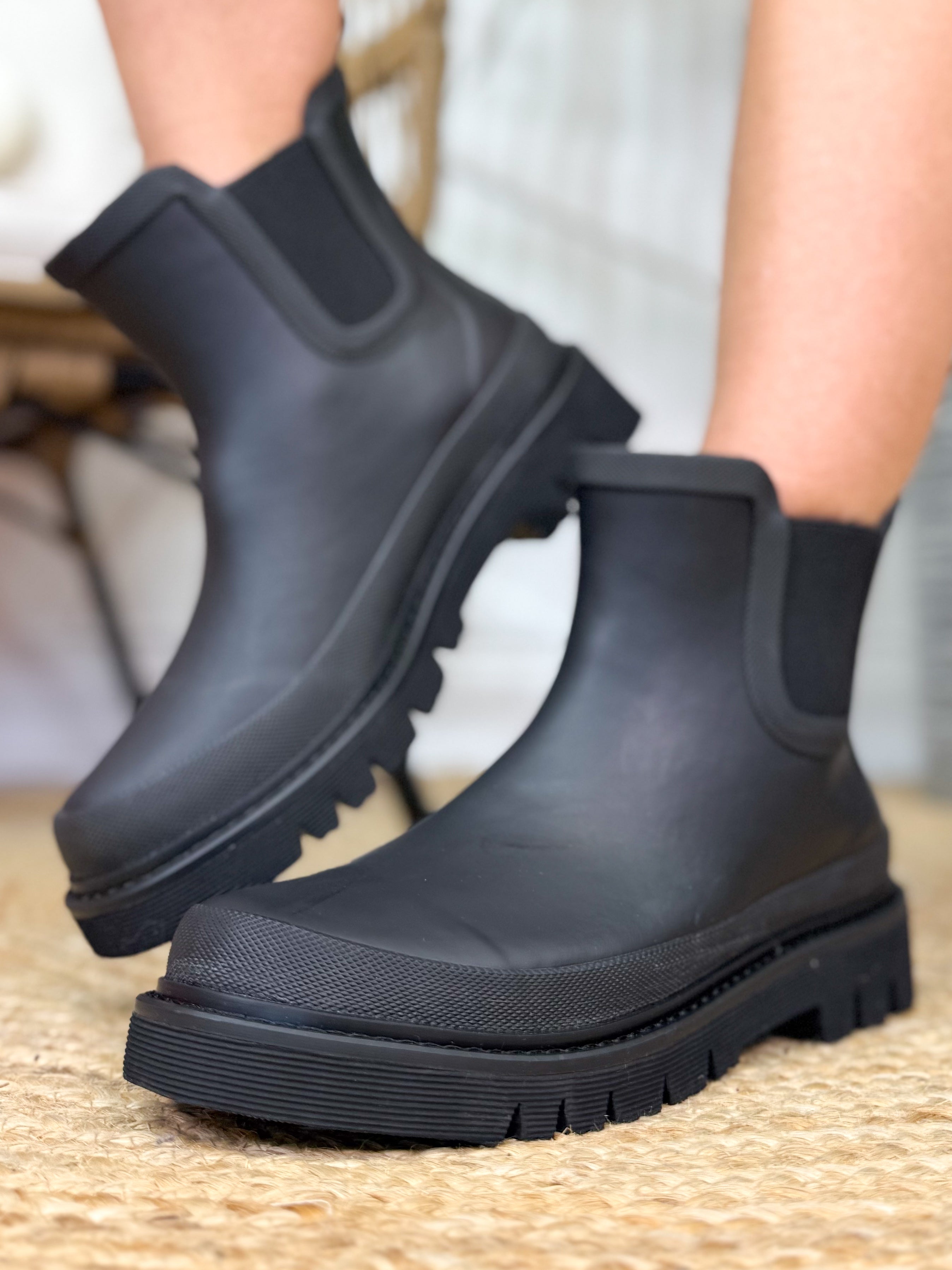Drizzle Boots - Black-350 Shoes-Corkys-Heathered Boho Boutique, Women's Fashion and Accessories in Palmetto, FL