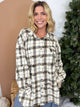 Timeworn Plaid Top-120 LONG SLEEVE TOPS-EASEL-Heathered Boho Boutique, Women's Fashion and Accessories in Palmetto, FL