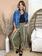 The Chasing Autumn Harem Pants-150 PANTS-ODDI-Heathered Boho Boutique, Women's Fashion and Accessories in Palmetto, FL
