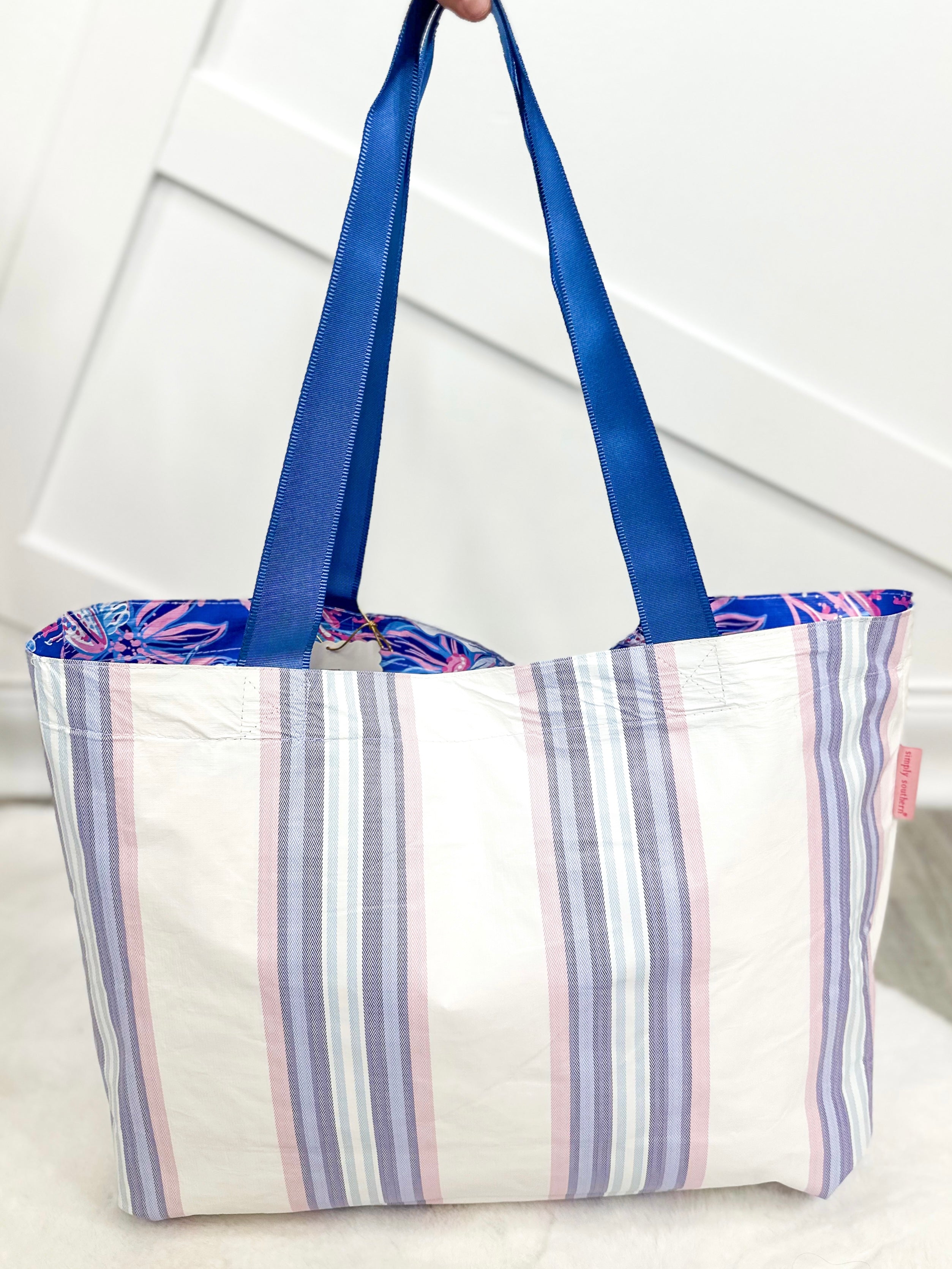 Reversible Tote Bag-320 Bags-Simply Southern-Heathered Boho Boutique, Women's Fashion and Accessories in Palmetto, FL