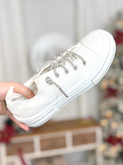 Aman Sneakers - White-350 SHOES-Very G-Heathered Boho Boutique, Women's Fashion and Accessories in Palmetto, FL
