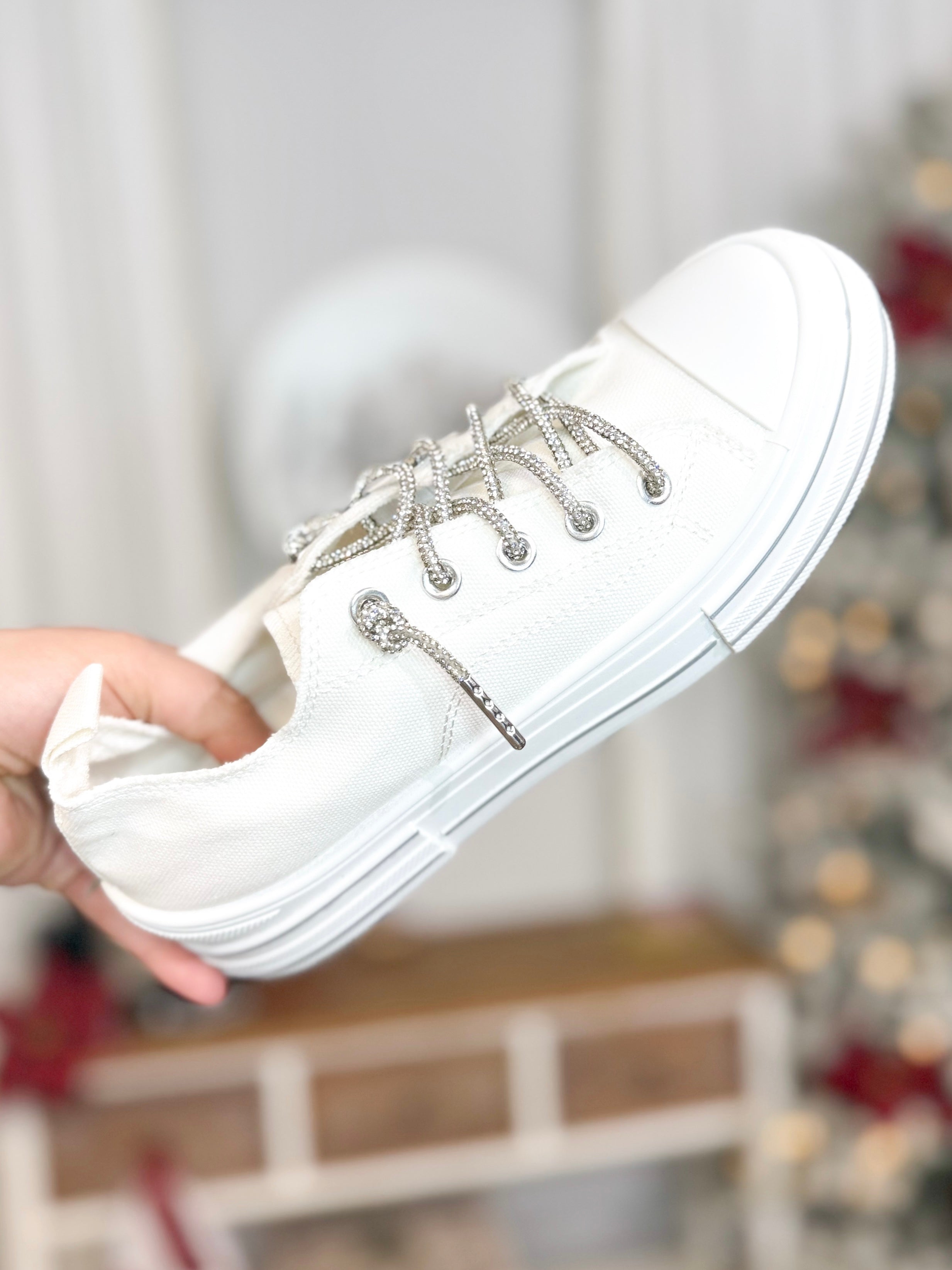 Aman Sneakers - White-350 SHOES-Very G-Heathered Boho Boutique, Women's Fashion and Accessories in Palmetto, FL