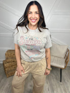 LIMITED! I Survived Graphic Tee-130 Graphic Tees-Heathered Boho-Heathered Boho Boutique, Women's Fashion and Accessories in Palmetto, FL