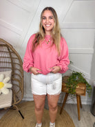 Fresh Canvas Dad Shorts by Judy Blue-160 SHORTS-Judy Blue-Heathered Boho Boutique, Women's Fashion and Accessories in Palmetto, FL