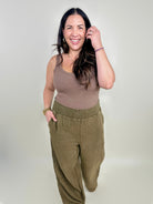 Simplicity Wide Leg Pants-400 Takeover/Pre-Order-Easel-Heathered Boho Boutique, Women's Fashion and Accessories in Palmetto, FL