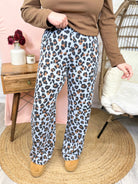 Pinterest Perfect Pants - Blue Leopard-150 PANTS-Heathered Boho-Heathered Boho Boutique, Women's Fashion and Accessories in Palmetto, FL