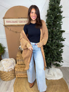 RESTOCK: Fresh Beginnings Cardigan-220 Cardigans/ Kimonos-White Birch-Heathered Boho Boutique, Women's Fashion and Accessories in Palmetto, FL