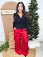 Shimmer & Shine Top-120 LONG SLEEVE TOPS-Skies Are Blue-Heathered Boho Boutique, Women's Fashion and Accessories in Palmetto, FL