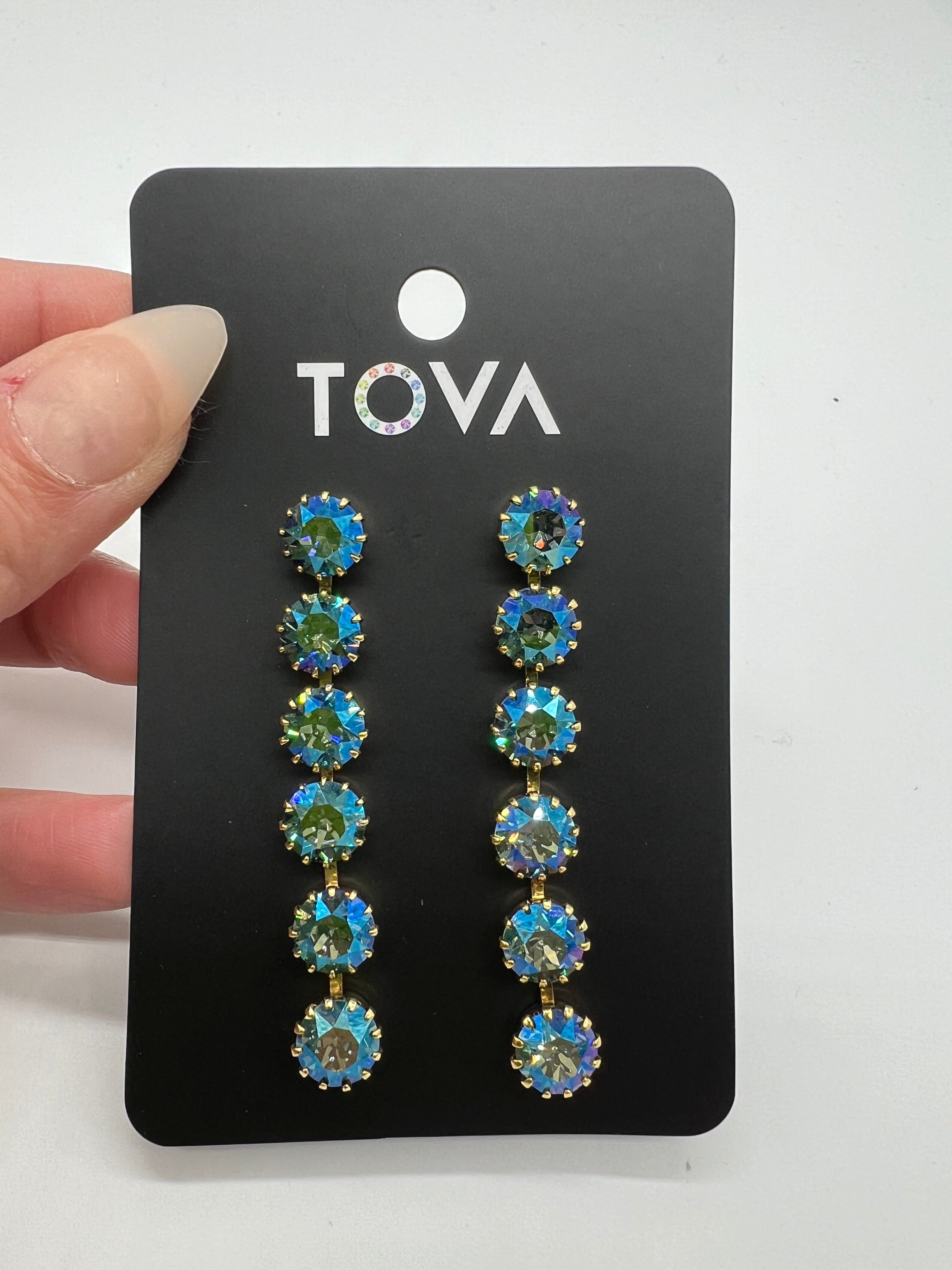 TOVA Mini Lilibet Earrings-310 Jewelry-TOVA-Heathered Boho Boutique, Women's Fashion and Accessories in Palmetto, FL