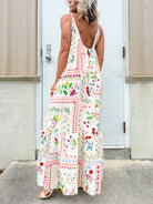 The Wildflower Nomad Dress-230 DRESSES/JUMPSUITS/ROMPERS-ODDI-Heathered Boho Boutique, Women's Fashion and Accessories in Palmetto, FL