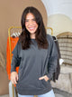 Easy Does It Pullover-125 SWEATER-ZENANA-Heathered Boho Boutique, Women's Fashion and Accessories in Palmetto, FL