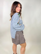 Princeton Shorts-170 Skort/ Skirt-Oddi-Heathered Boho Boutique, Women's Fashion and Accessories in Palmetto, FL