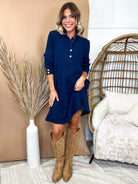 Sorelle Dress-230 DRESSES/JUMPSUITS/ROMPERS-DEAR SCARLETT-Heathered Boho Boutique, Women's Fashion and Accessories in Palmetto, FL