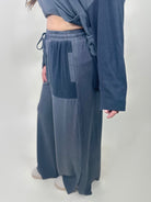 Mature Comfort Lounge Pants-150 PANTS-Oddi-Heathered Boho Boutique, Women's Fashion and Accessories in Palmetto, FL