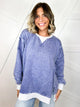The Weekend Washed Pullover-120 LONG SLEEVE TOPS-ZENANA-Heathered Boho Boutique, Women's Fashion and Accessories in Palmetto, FL