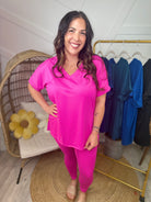 Restock: Stroll Along Set-240 Activewear/Sets-Zenana-Heathered Boho Boutique, Women's Fashion and Accessories in Palmetto, FL