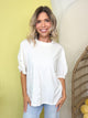 Restock: Basic Cloud Soft Top-110 Short Sleeve Top-Davi & Dani-Heathered Boho Boutique, Women's Fashion and Accessories in Palmetto, FL