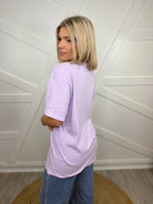 Girly Ghost With Bats Graphic Tee-130 Graphic Tees-Heathered Boho-Heathered Boho Boutique, Women's Fashion and Accessories in Palmetto, FL