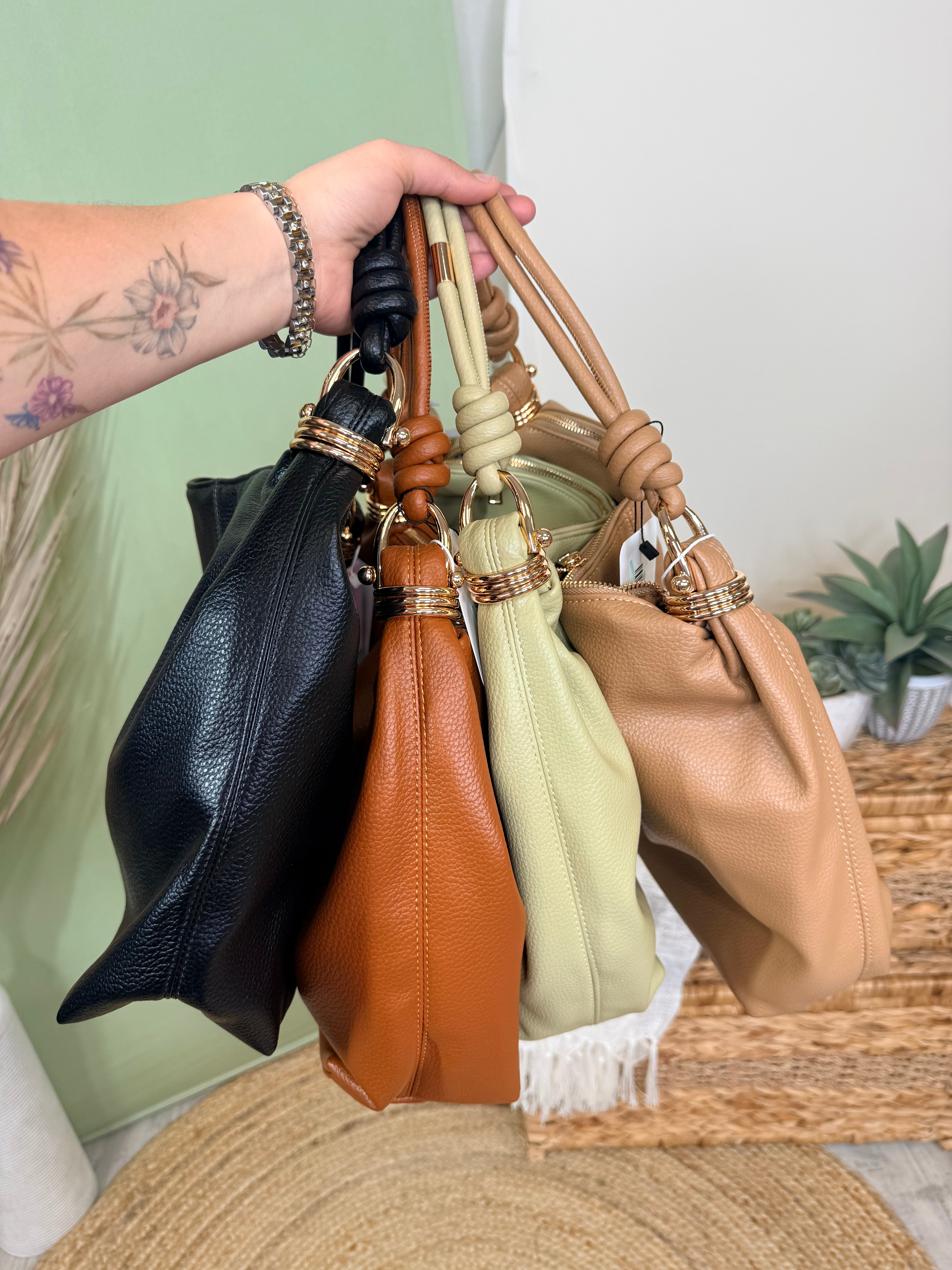 Downtown Darling Bag-320 BAGS-TOPS HANDBAGS-Heathered Boho Boutique, Women's Fashion and Accessories in Palmetto, FL