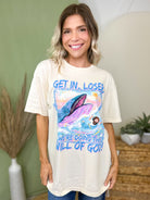 Get in Loser Graphic Tee-130 Graphic Tees-Heathered Boho-Heathered Boho Boutique, Women's Fashion and Accessories in Palmetto, FL