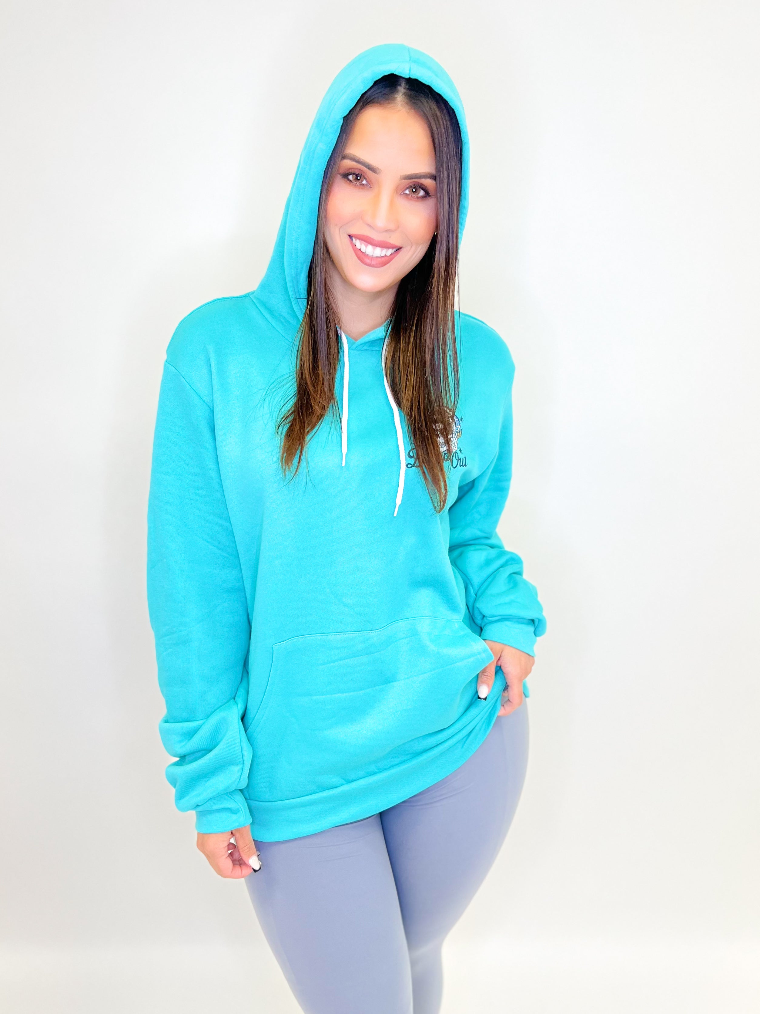 Drop Out Graphic Hoodie-130 Graphic Tees-Heathered Boho-Heathered Boho Boutique, Women's Fashion and Accessories in Palmetto, FL