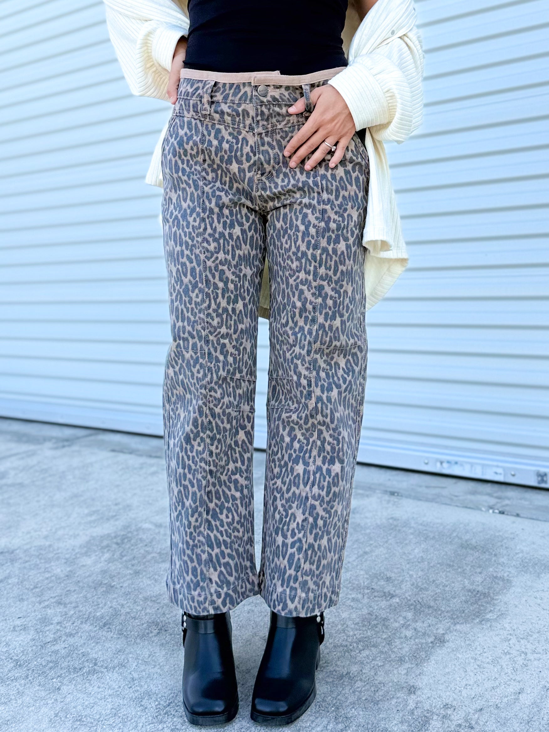 Matter of Fact Cropped Catimal Jeans by Risen-190 JEANS-Risen Jeans-Heathered Boho Boutique, Women's Fashion and Accessories in Palmetto, FL