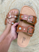 Luca Sandals - Tan-350 SHOES-Top Guy-Heathered Boho Boutique, Women's Fashion and Accessories in Palmetto, FL
