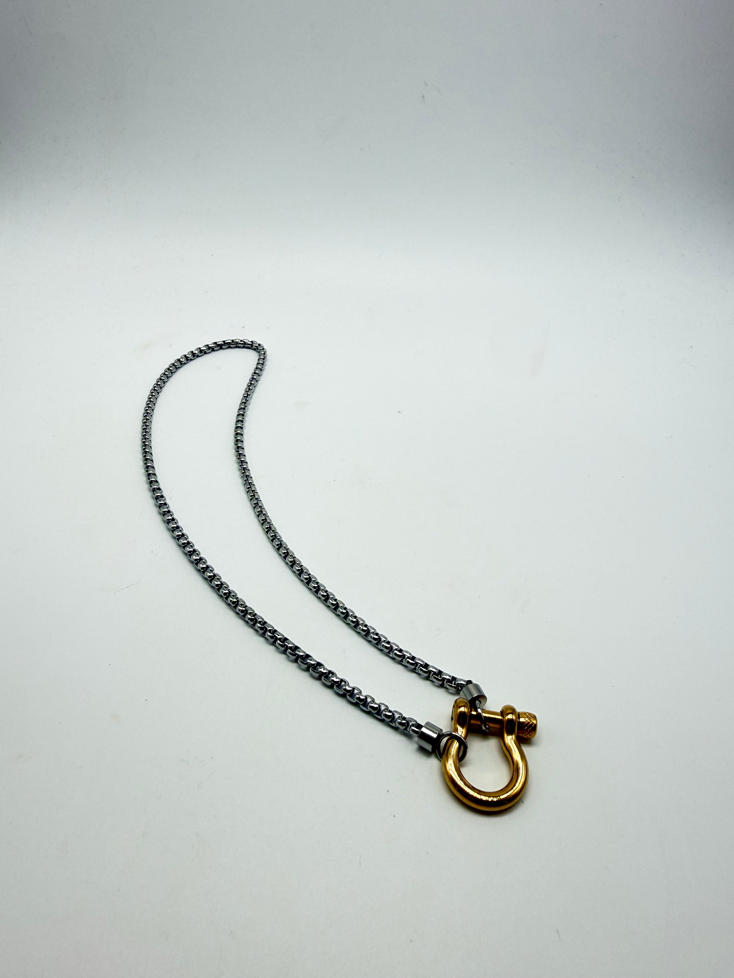 RESTOCK: Waterproof Horseshoe Necklace-310 Jewelry-NIHAO JEWELRY-Heathered Boho Boutique, Women's Fashion and Accessories in Palmetto, FL