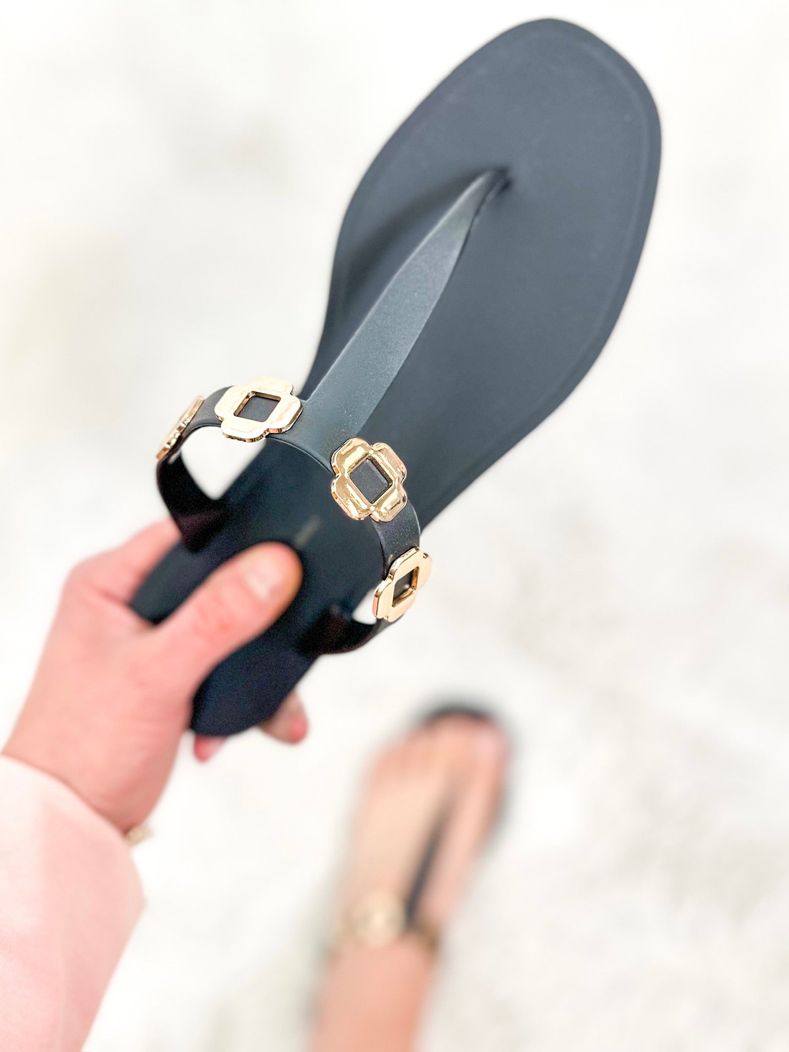 Lovely Lady Sandals - Black-350 Shoes-Legend Footwear-Heathered Boho Boutique, Women's Fashion and Accessories in Palmetto, FL