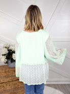 Like a Fairytale Top-120 Long Sleeve Tops-Pol-Heathered Boho Boutique, Women's Fashion and Accessories in Palmetto, FL