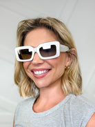 Indy Opaline + Taupe Mirror Sunglasses-340 Other Accessories-DIFF EYEWEAR / DIME OPTICS-Heathered Boho Boutique, Women's Fashion and Accessories in Palmetto, FL