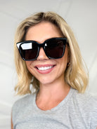 Meredith Black + Grey Sunglasses-340 Other Accessories-DIFF EYEWEAR / DIME OPTICS-Heathered Boho Boutique, Women's Fashion and Accessories in Palmetto, FL