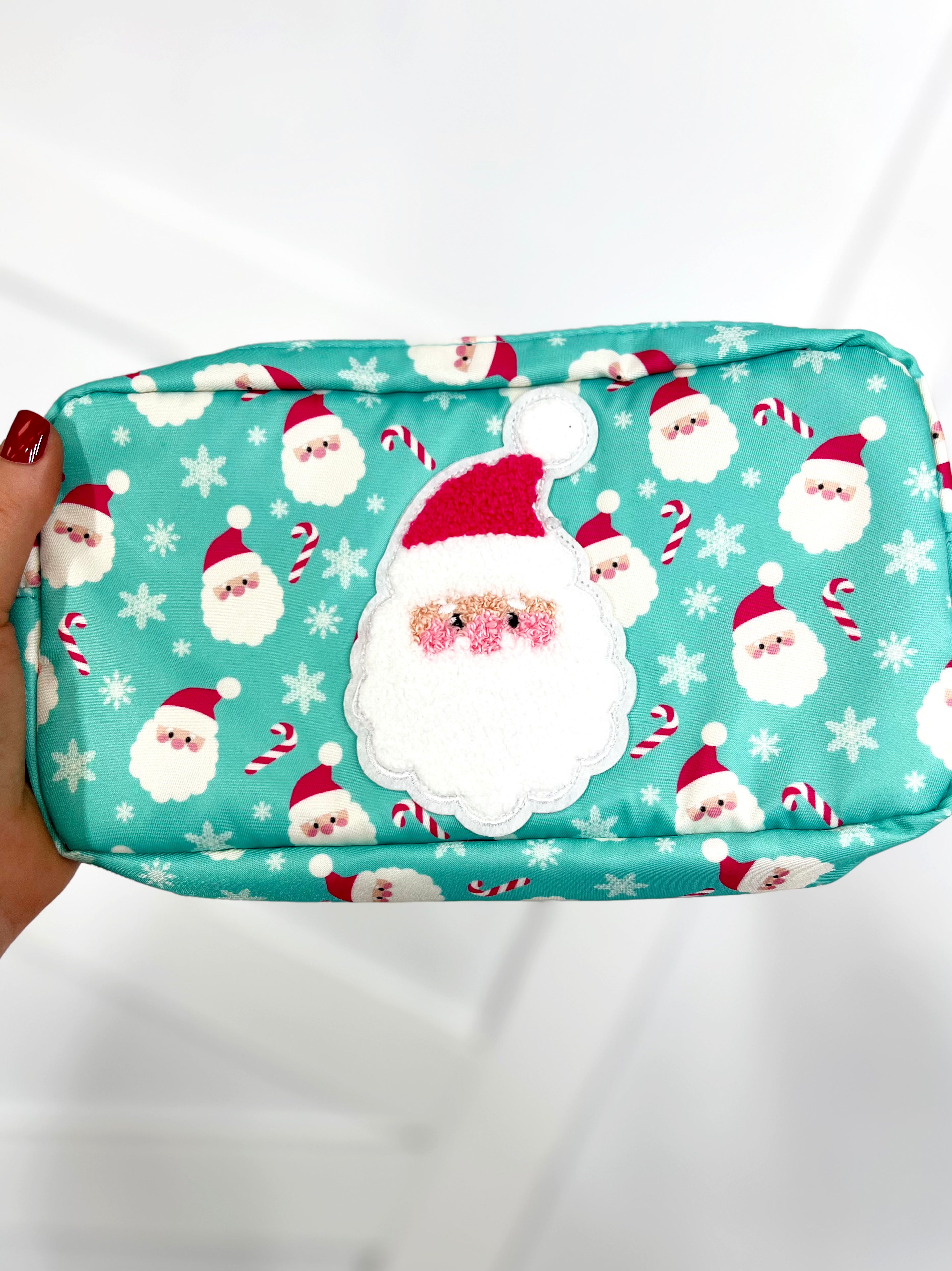 Dear Santa Travel Bag-320 Bags-Jess Lea-Heathered Boho Boutique, Women's Fashion and Accessories in Palmetto, FL