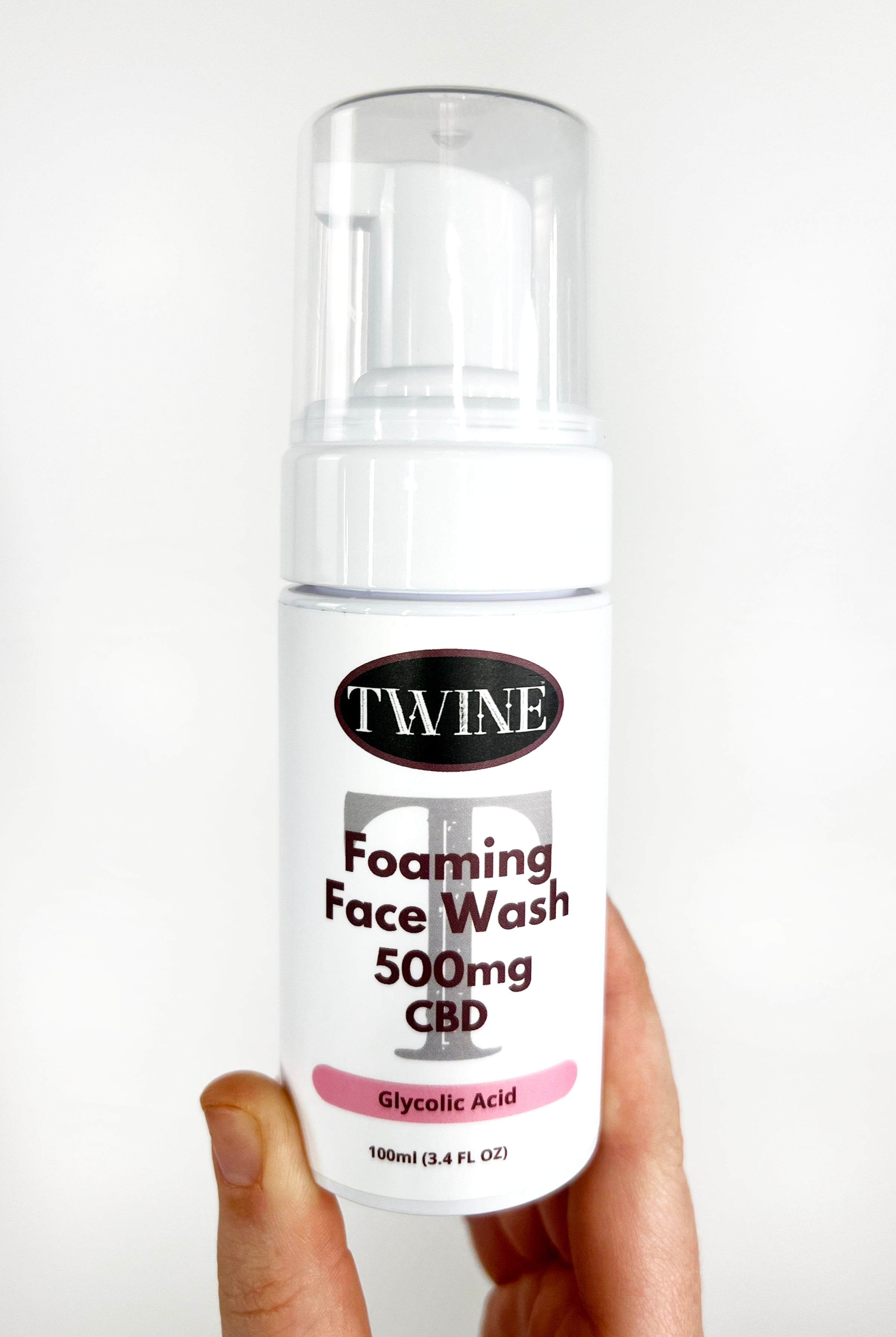 PREORDER: 500mg CBD Foaming Face Wash with Glycolic Acid 100ml-340 Other Accessories-Twine-Heathered Boho Boutique, Women's Fashion and Accessories in Palmetto, FL