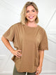 Restock: Free and Easy Top-110 SHORT SLEEVE TOP-YELETE-Heathered Boho Boutique, Women's Fashion and Accessories in Palmetto, FL