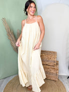 MARBELLA MAXI DRESS-230 DRESSES/JUMPSUITS/ROMPERS-BLAKELEY-Heathered Boho Boutique, Women's Fashion and Accessories in Palmetto, FL