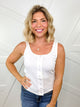 Walk a Fine Line Tank Top-100 Tank/Crop Tops-White Birch-Heathered Boho Boutique, Women's Fashion and Accessories in Palmetto, FL
