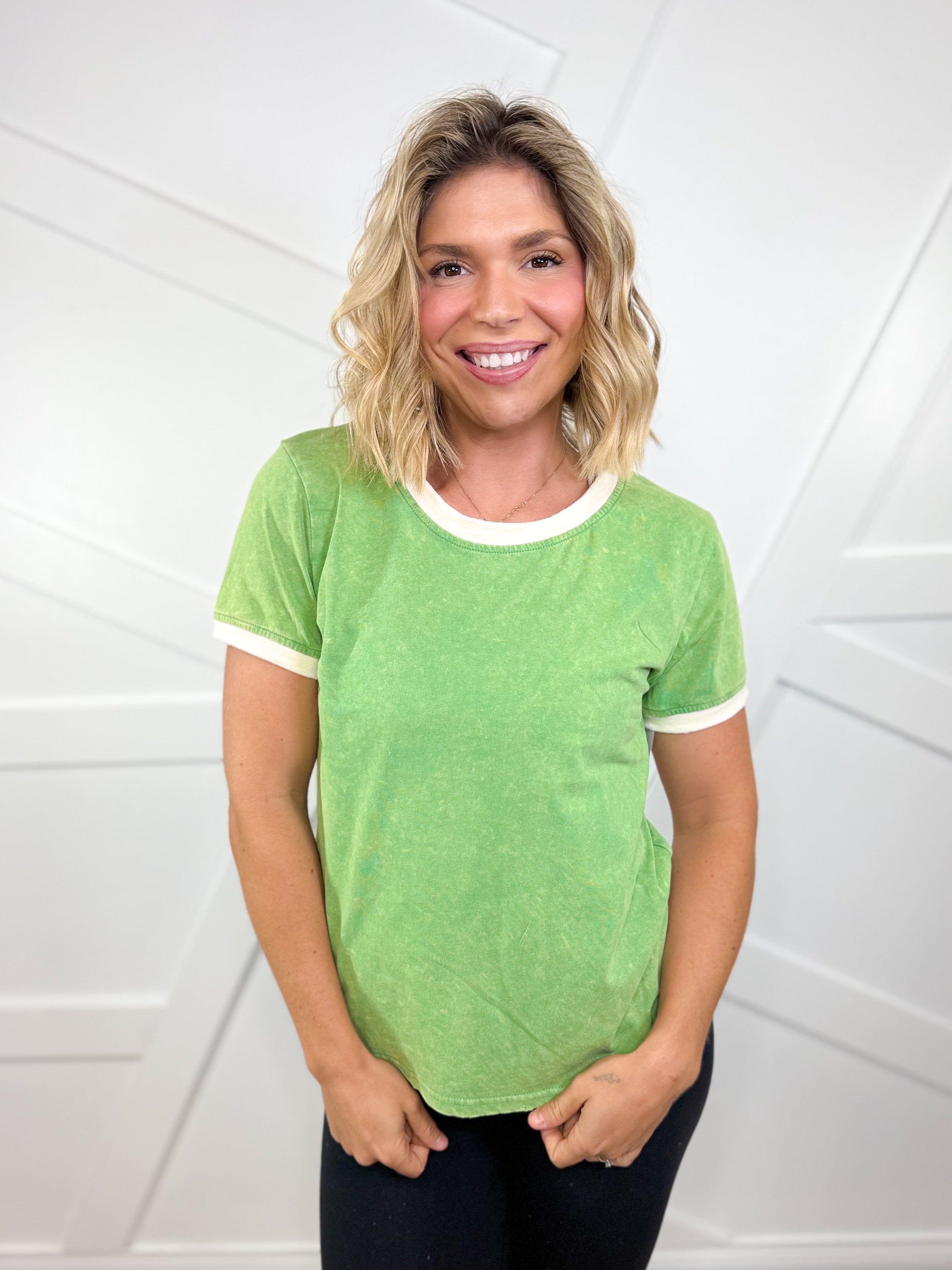 Power Through Top-110 SHORT SLEEVE TOP-White Birch-Heathered Boho Boutique, Women's Fashion and Accessories in Palmetto, FL