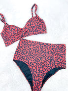 Siren Call Swimset - Brickred Leopard-300 Swimwear-Marina West Swim-Heathered Boho Boutique, Women's Fashion and Accessories in Palmetto, FL