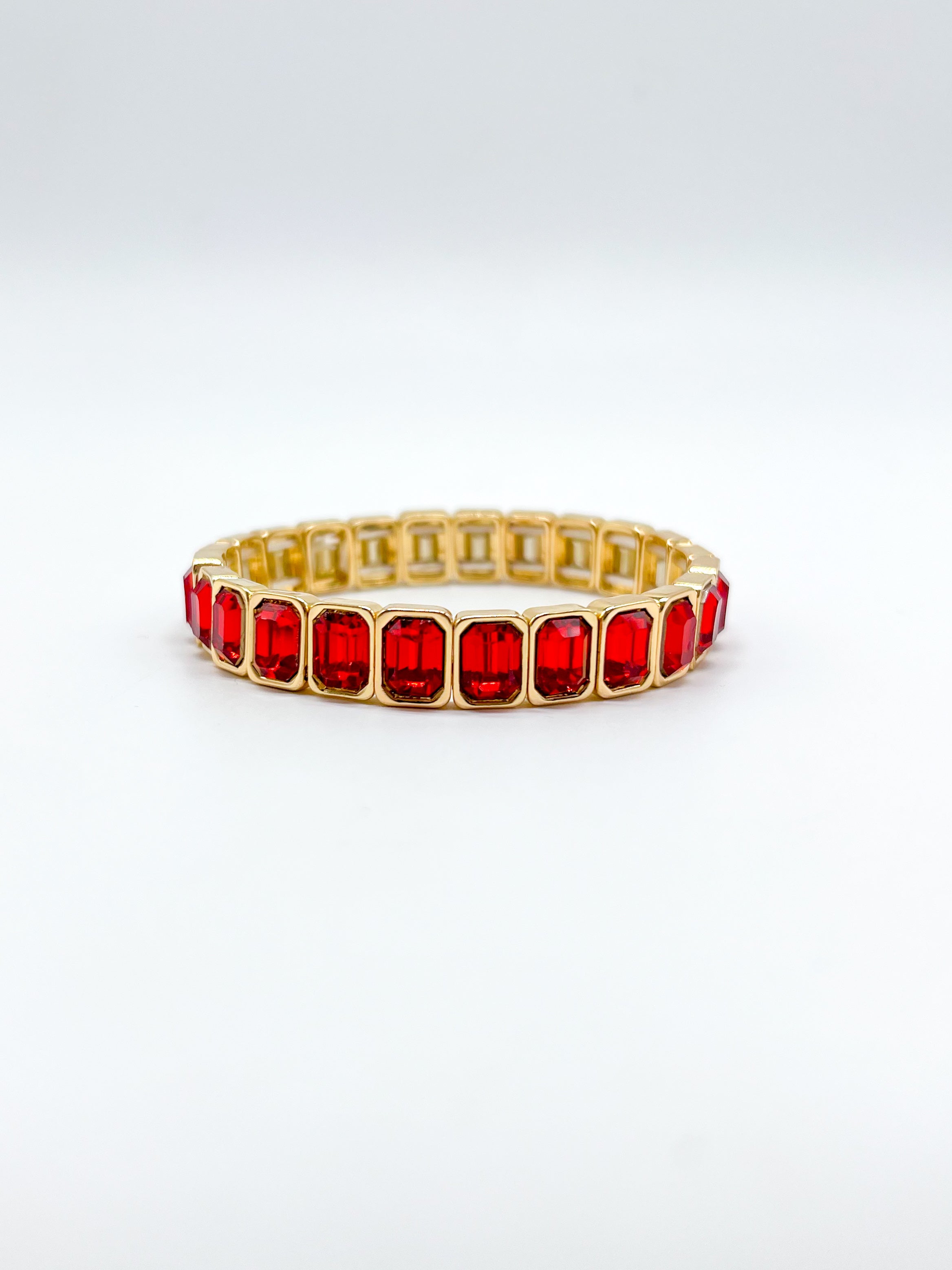 Bring on the Bling Stretch Bracelet-310 Jewelry-Rough Sketch-Heathered Boho Boutique, Women's Fashion and Accessories in Palmetto, FL