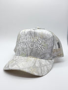 MIDWEST PRINCESS Snow Camo Trucker Hat-330 Headwear-David And Young-Heathered Boho Boutique, Women's Fashion and Accessories in Palmetto, FL