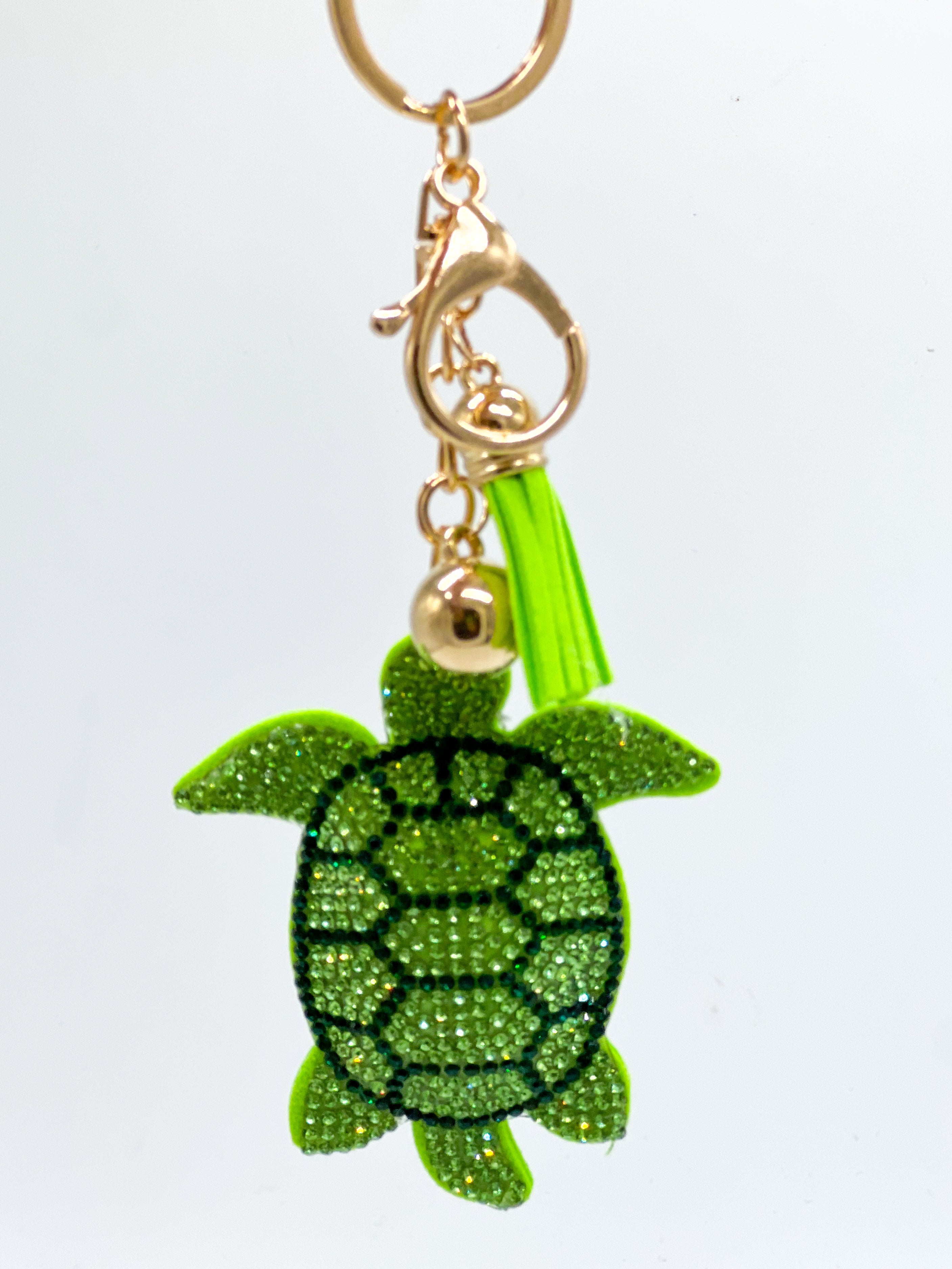 Turtle Keychain-340 Other Accessories-Joia Trading-Heathered Boho Boutique, Women's Fashion and Accessories in Palmetto, FL