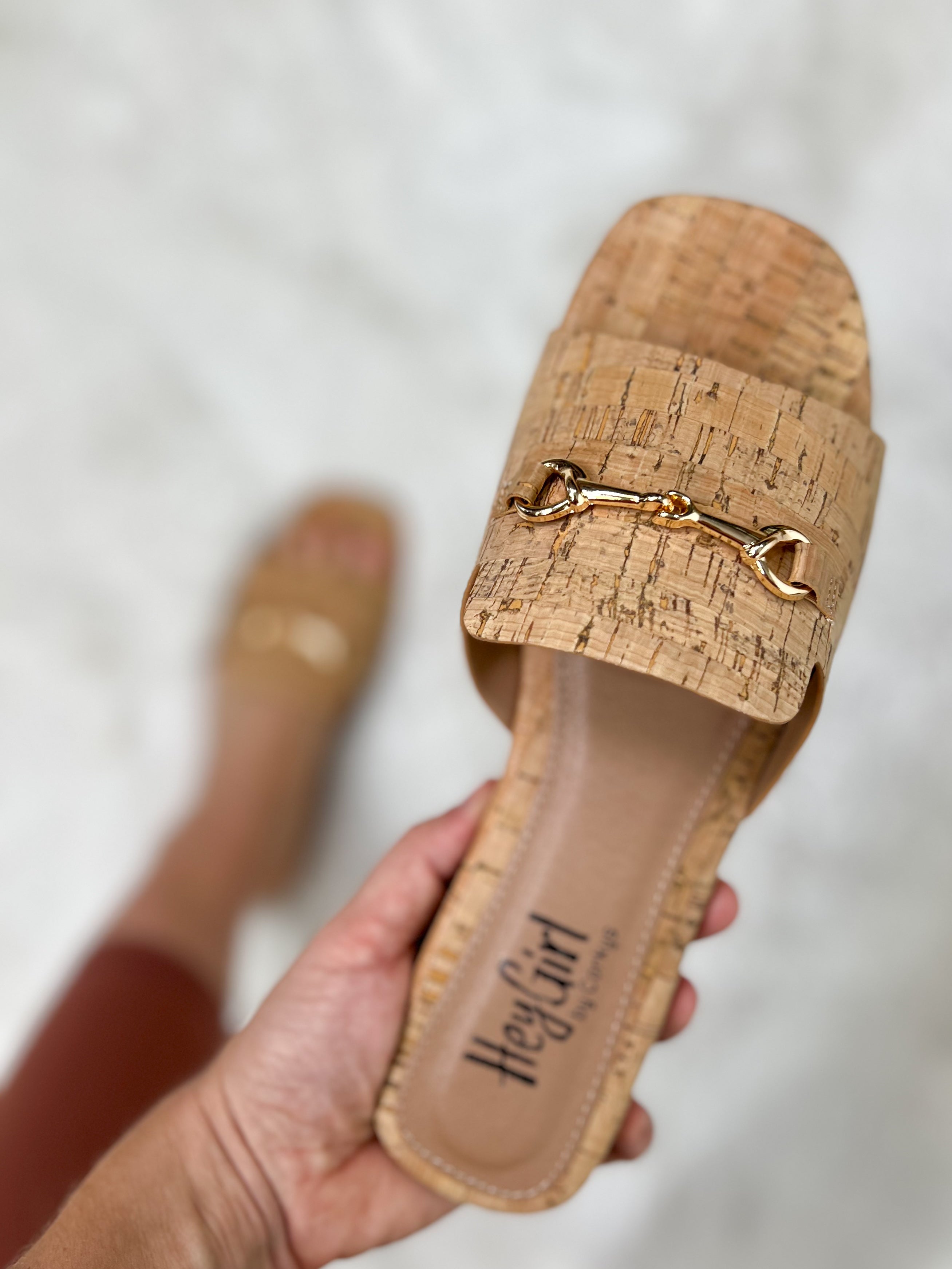 Bit of a Breeze Sandals - Cork-350 Shoes-Corkys-Heathered Boho Boutique, Women's Fashion and Accessories in Palmetto, FL