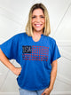 Restock: Liberty Flag Top-110 Short Sleeve Top-Southern Grace-Heathered Boho Boutique, Women's Fashion and Accessories in Palmetto, FL
