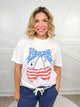 Patriotic Cherry Graphic Tee-130 Graphic Tees-Heathered Boho-Heathered Boho Boutique, Women's Fashion and Accessories in Palmetto, FL