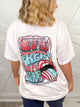 Rock N Roll USA Graphic Tee-130 Graphic Tees-Heathered Boho-Heathered Boho Boutique, Women's Fashion and Accessories in Palmetto, FL