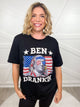 Ben Drankin' Graphic Tee -137-130 Graphic Tees-Heathered Boho-Heathered Boho Boutique, Women's Fashion and Accessories in Palmetto, FL